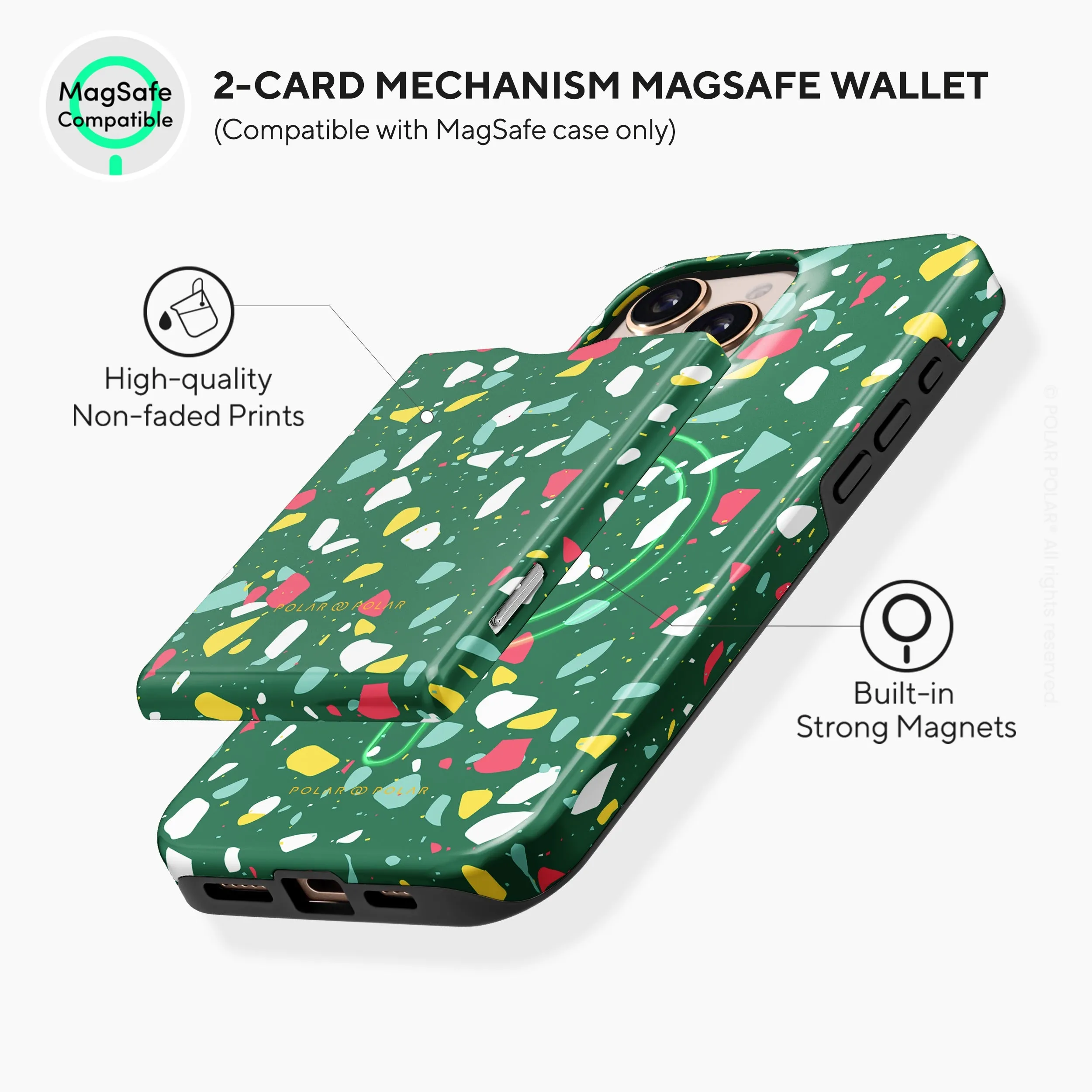 Greenfield Terrazzo MagSafe Wallet