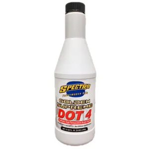 GS synthetic Dot 4/5.1 brake fluid .355lt(12oz)Spectro (GSBFI)