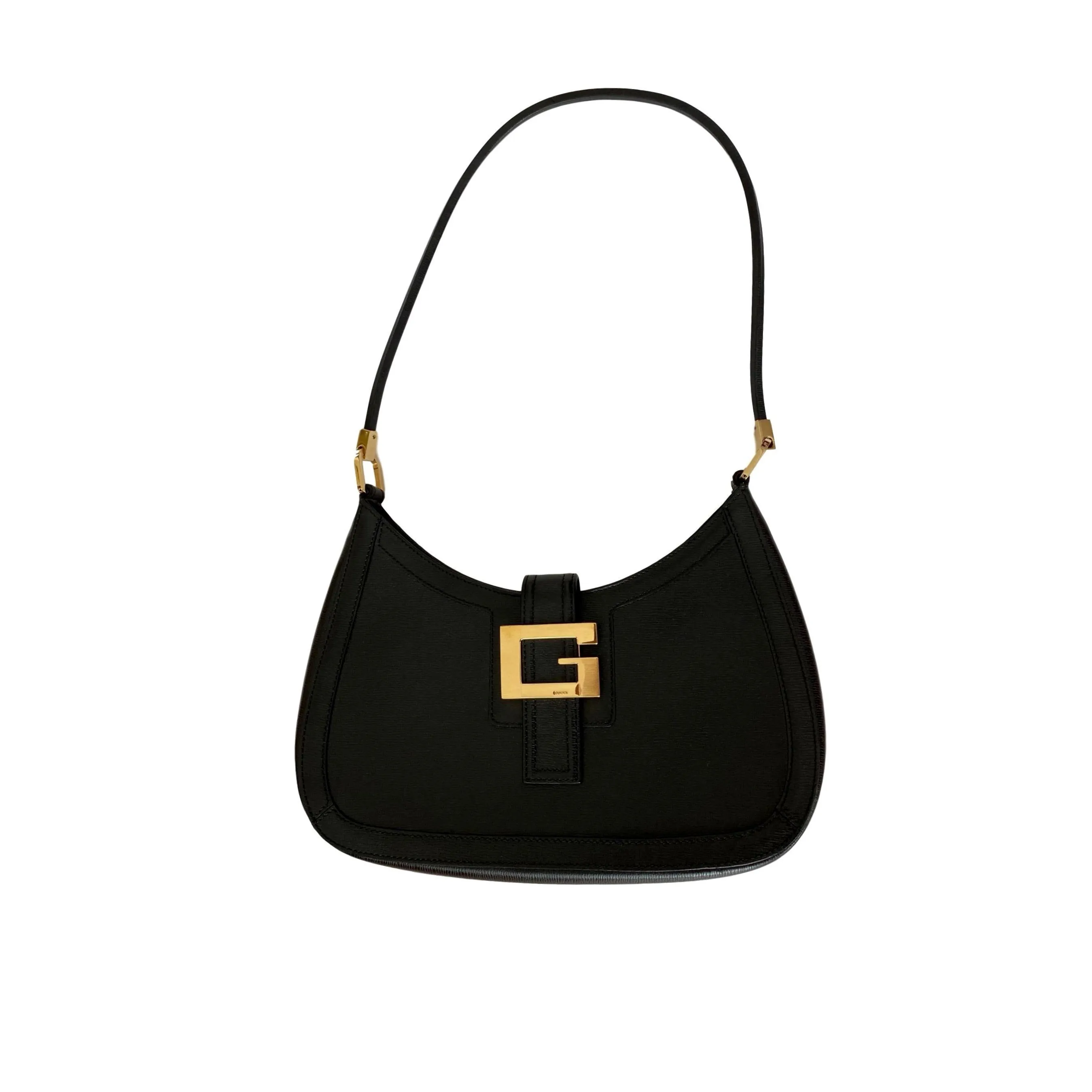 Gucci Black Logo Shoulder Bag