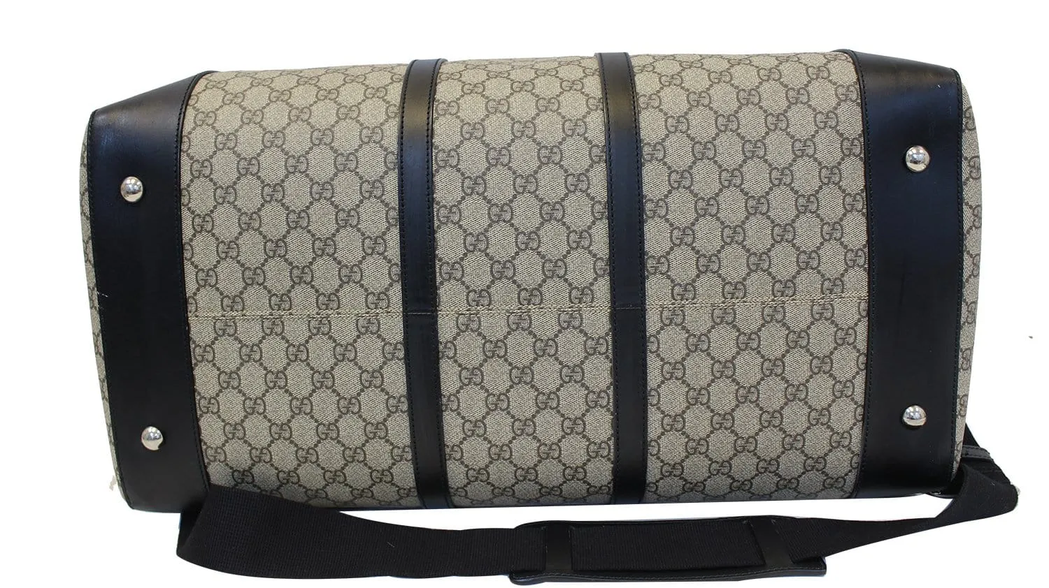 GUCCI GG Monogram Canvas Supreme Large Duffle Travel Bag 406381