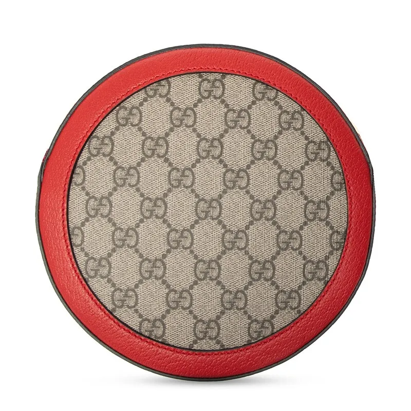 Gucci GG Supreme Canvas Apple Round Shoulder Bag