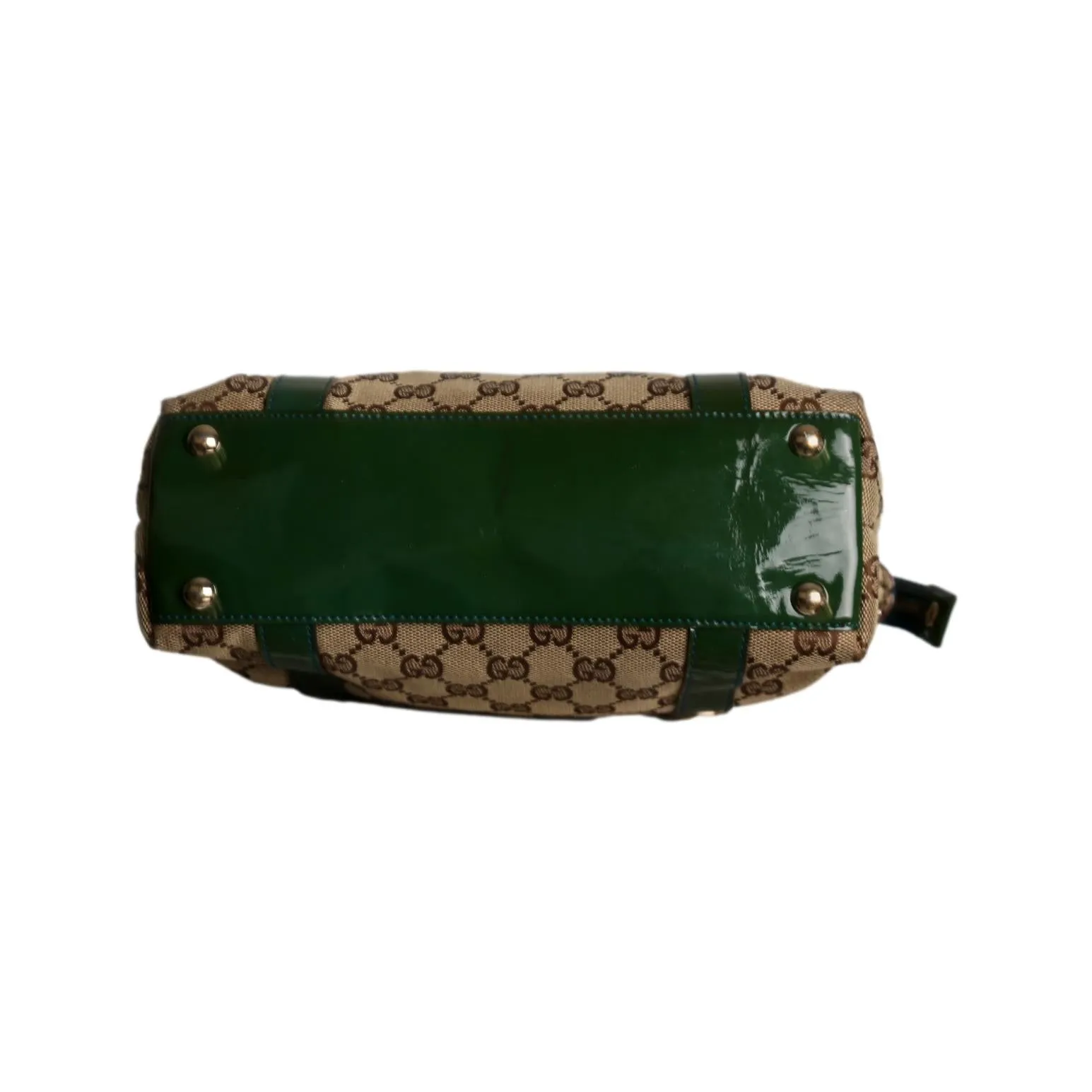 Gucci Green Logo Shoulder Bag