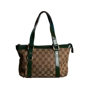 Gucci Green Logo Shoulder Bag