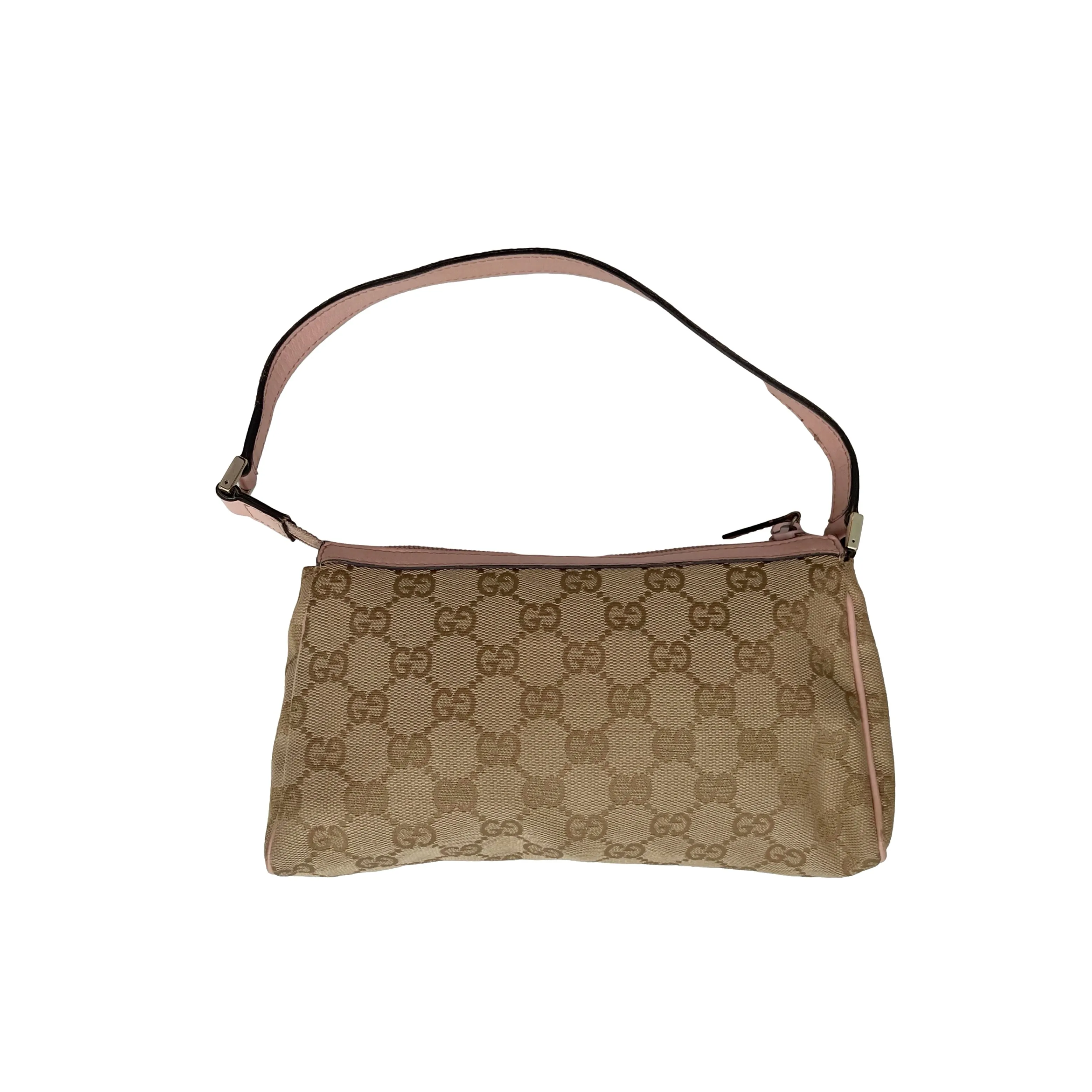 Gucci Pink Logo Shoulder Bag