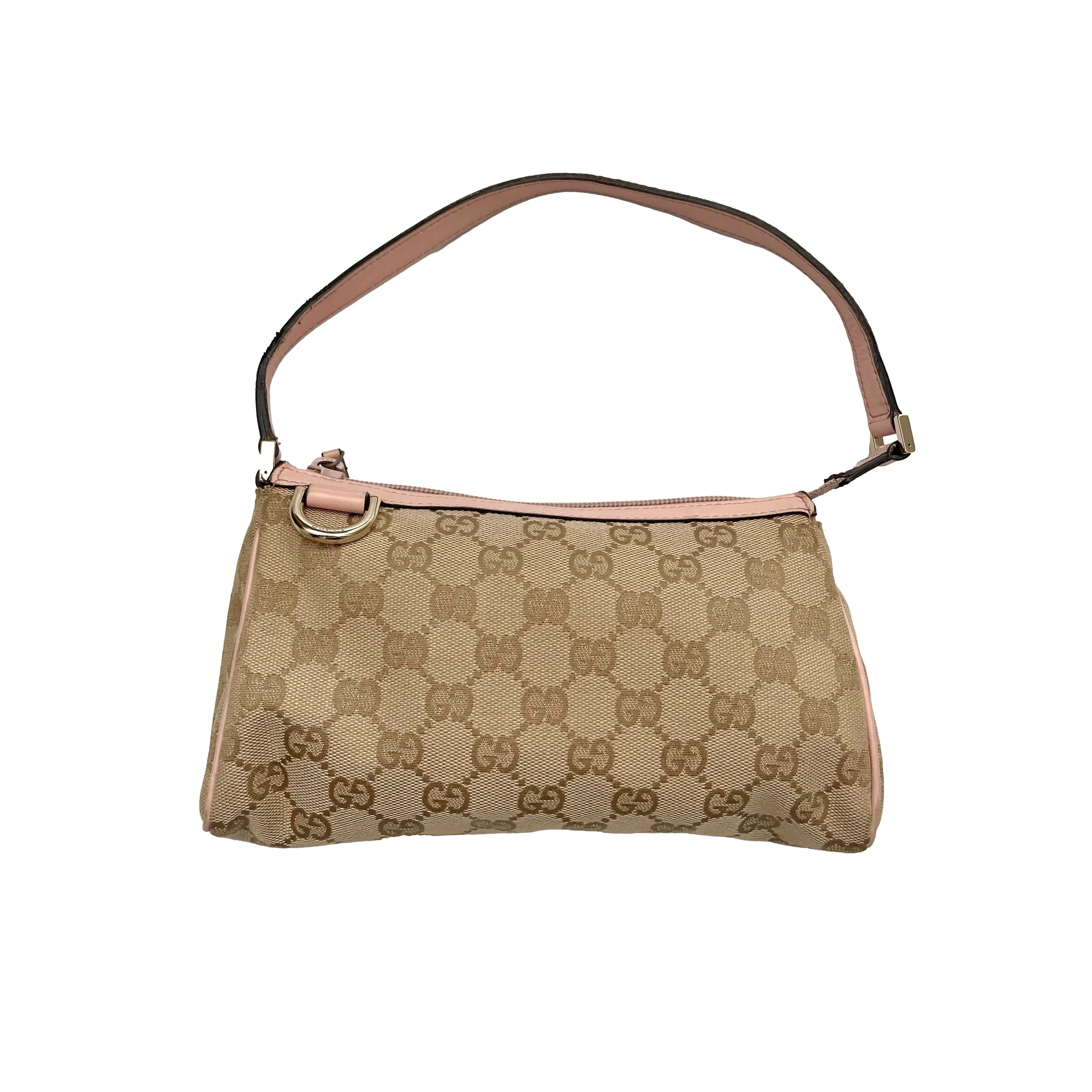Gucci Pink Logo Shoulder Bag