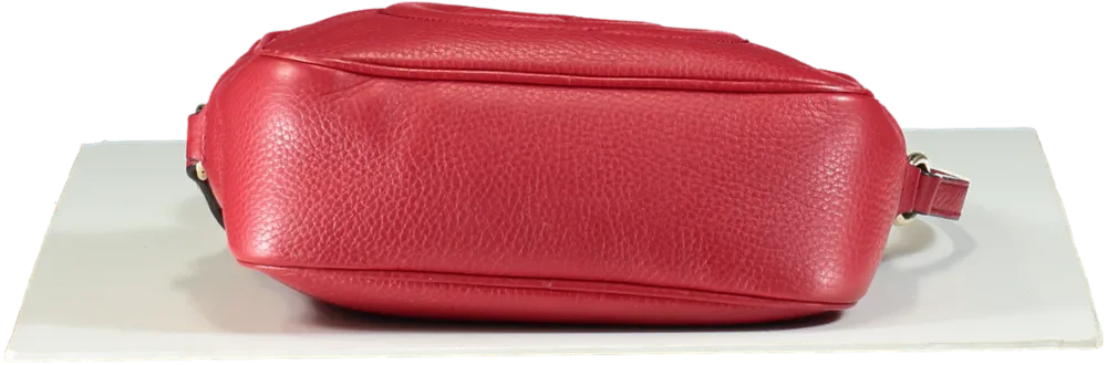 Gucci Red Soho Disco Leather Bag One Size
