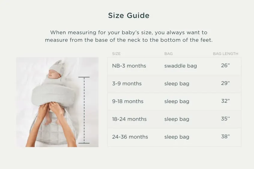 Gunamuna Swaddle Sleep Bag - Flights
