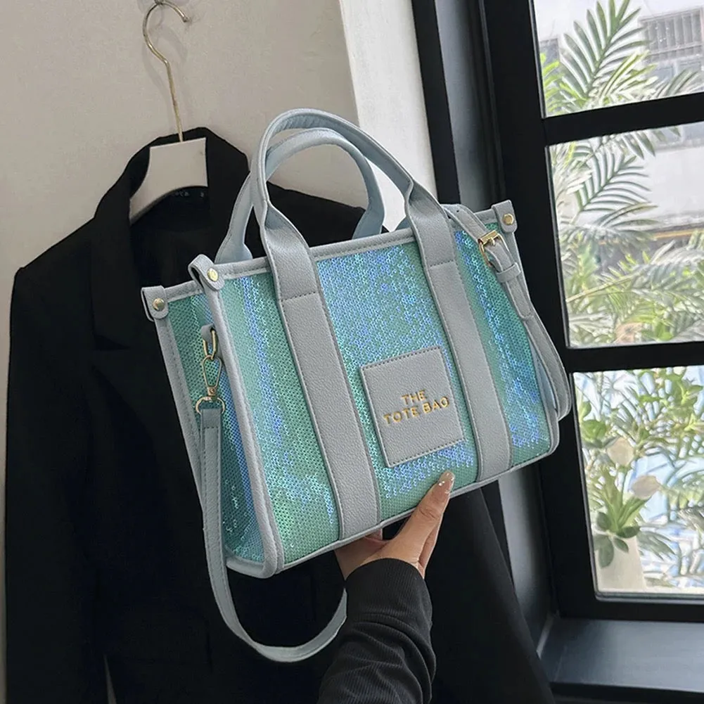 Handbag Shiny SequinTote Bag