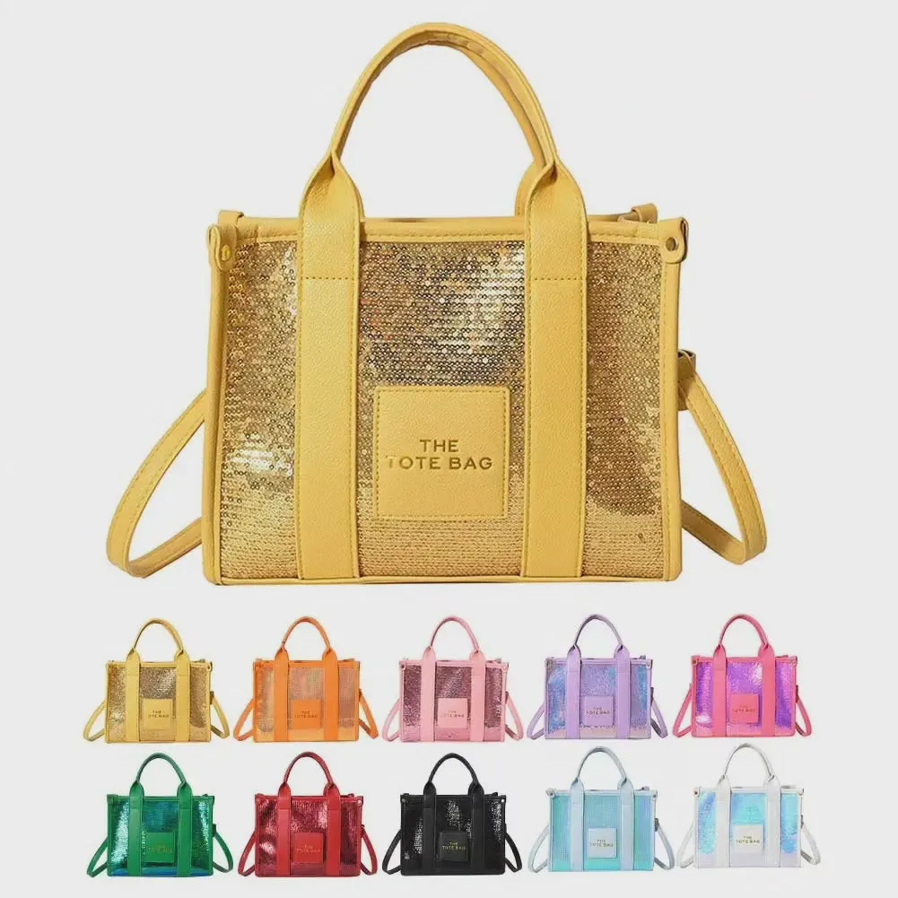 Handbag Shiny SequinTote Bag