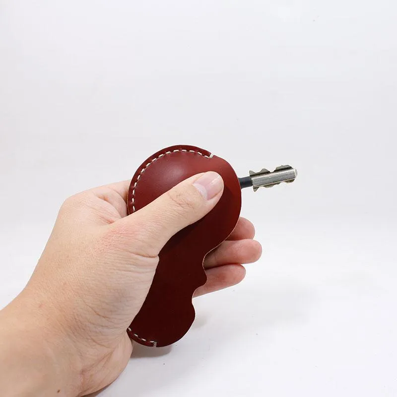 Handmade Leather Cute Keyring Key Holder Women Personalized Monogrammed Gift Custom Wallet Women Keyring Key Holder