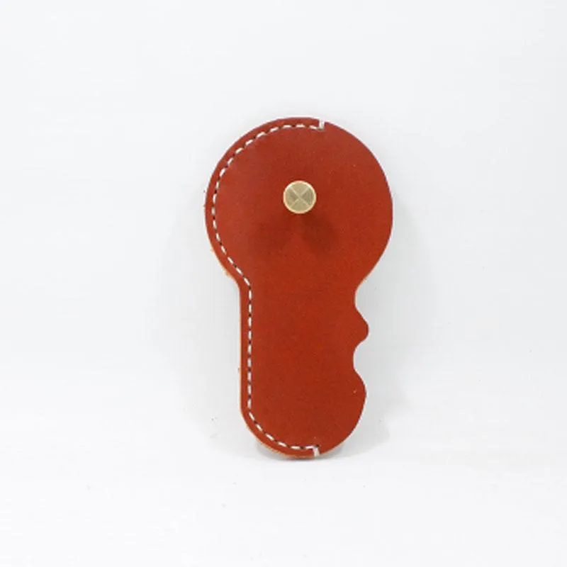 Handmade Leather Cute Keyring Key Holder Women Personalized Monogrammed Gift Custom Wallet Women Keyring Key Holder
