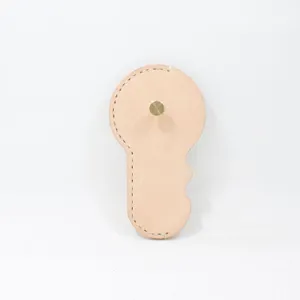 Handmade Leather Cute Keyring Key Holder Women Personalized Monogrammed Gift Custom Wallet Women Keyring Key Holder