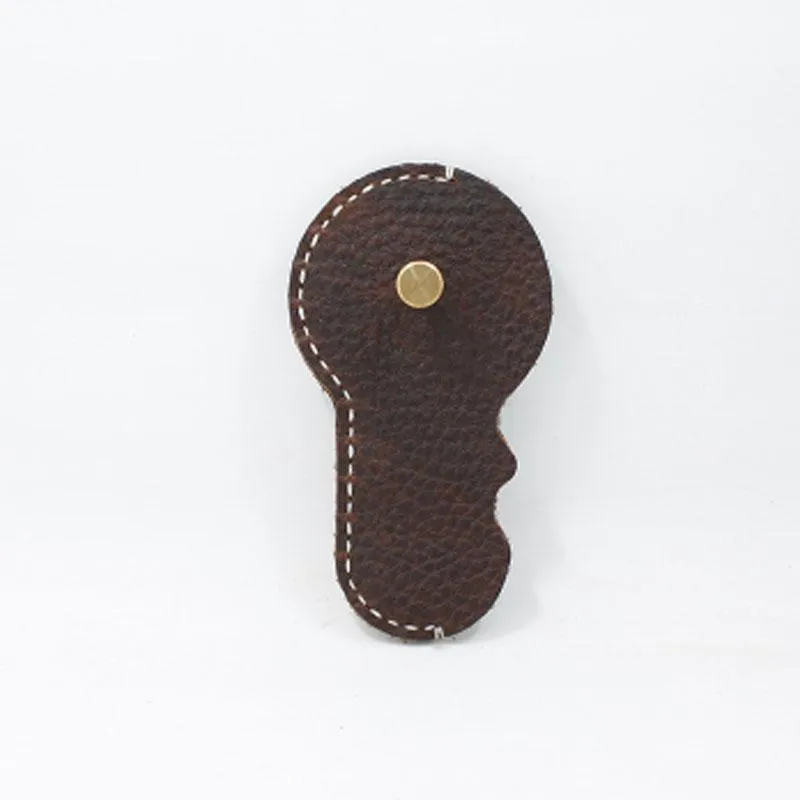 Handmade Leather Cute Keyring Key Holder Women Personalized Monogrammed Gift Custom Wallet Women Keyring Key Holder