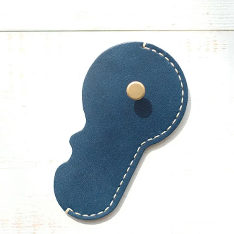 Handmade Leather Cute Keyring Key Holder Women Personalized Monogrammed Gift Custom Wallet Women Keyring Key Holder