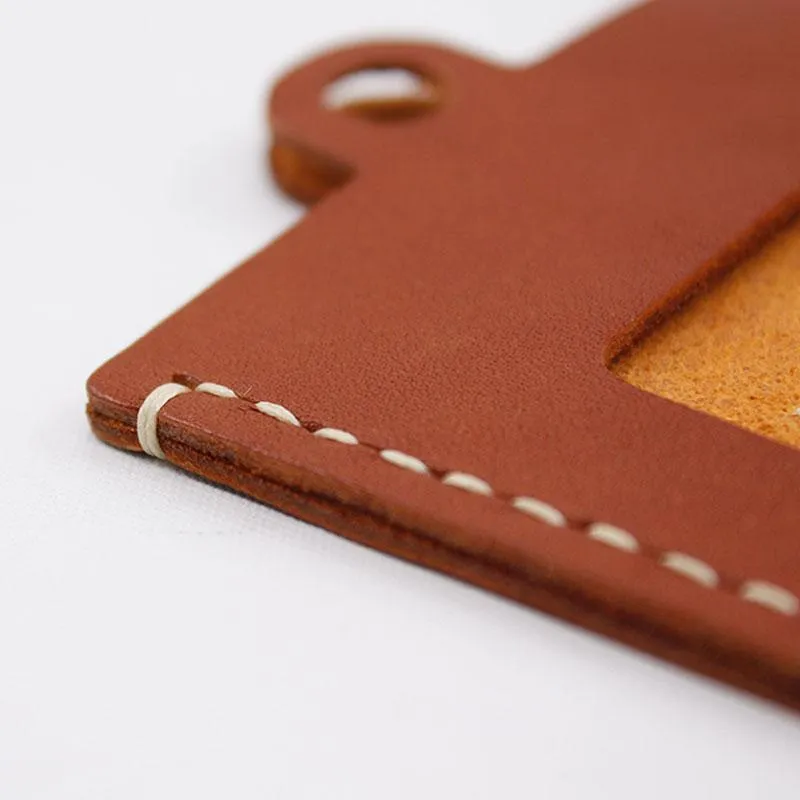 HANDMADE LEATHER CUTE Women CARD Holder PERSONALIZED MONOGRAMMED GIFT CUSTOM Wallet Card Holder