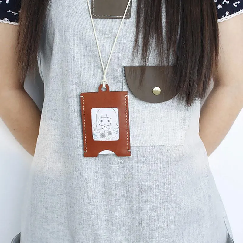 HANDMADE LEATHER CUTE Women CARD Holder PERSONALIZED MONOGRAMMED GIFT CUSTOM Wallet Card Holder