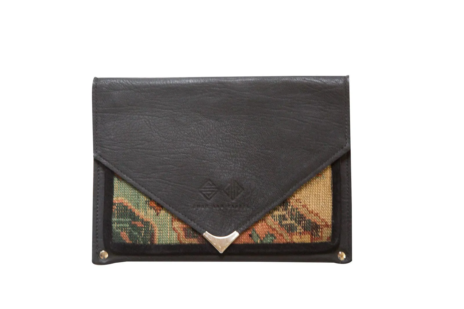 Handmade Rug Fragment Clutch