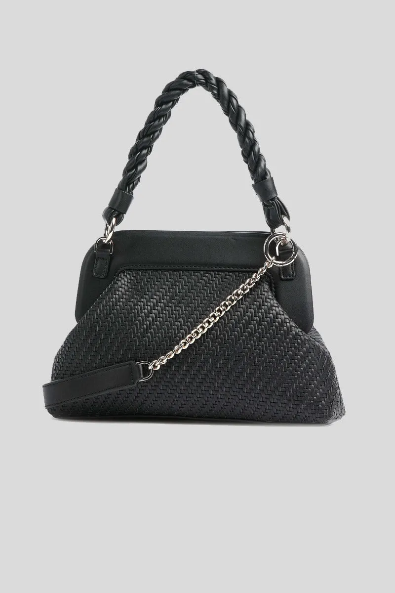 Hassie Frame Crossbody - Black