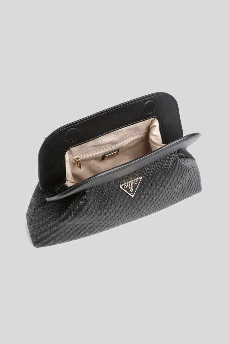 Hassie Frame Crossbody - Black