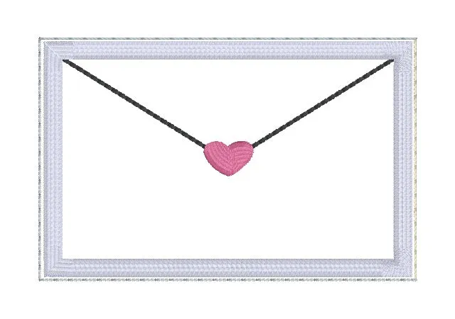 Heart Envelope applique Gift Card holder DEC 24 Mystery Bundle machine embroidery design DIGITAL DOWNLOAD