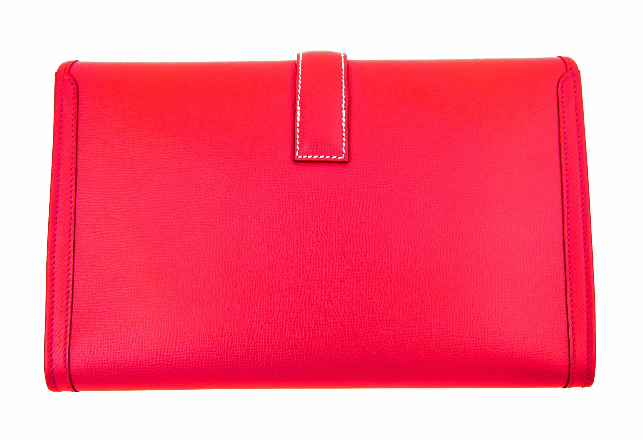Hermes Bougainvillea Epsom Jige 29cm Pochette Clutch