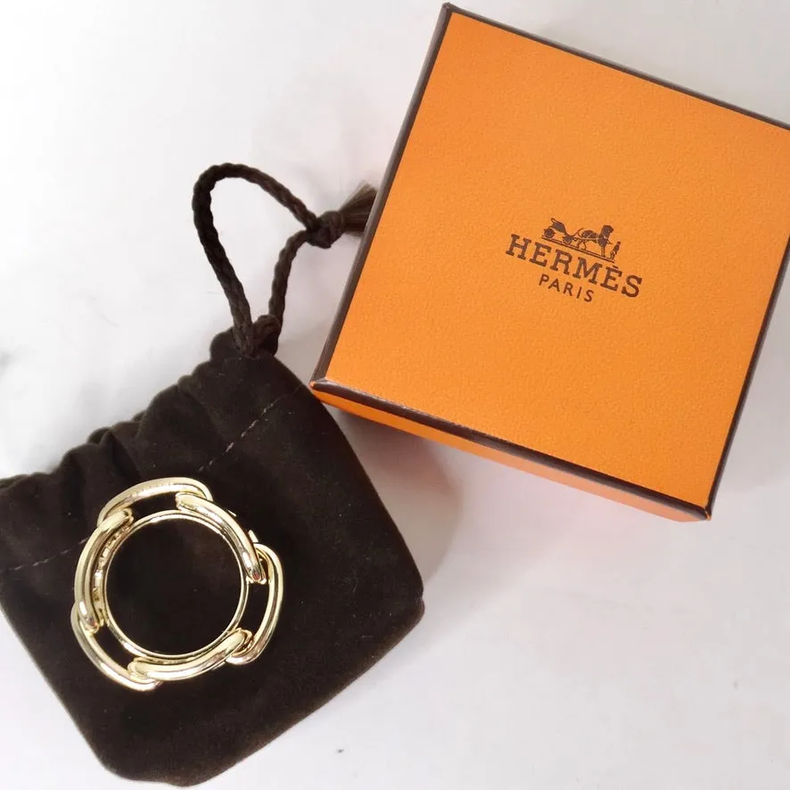 Hermes Shane D'ancle Regate Scarf Ring
