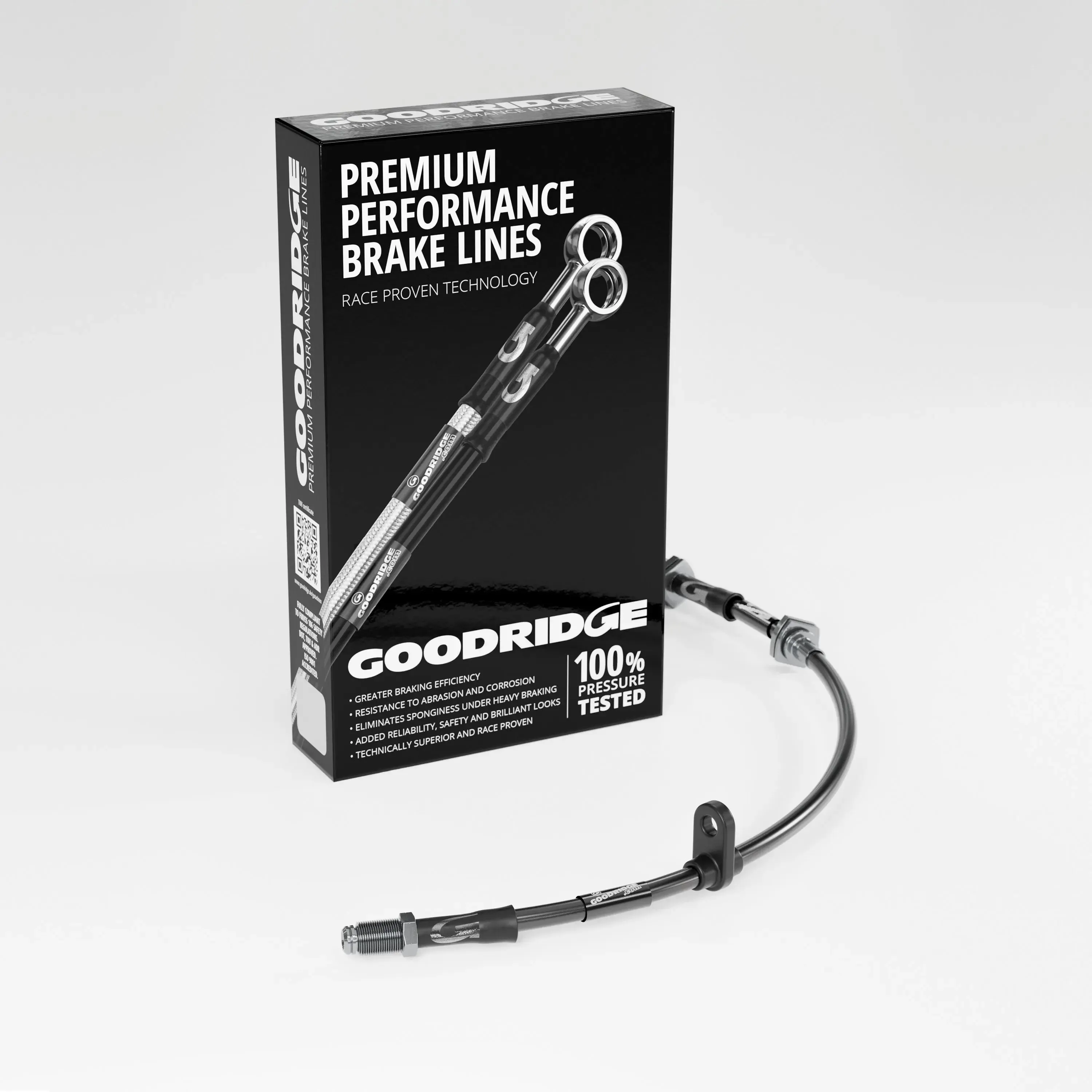 HIGH PERFORMANCE BRAIDED STAINLESS STEEL CLUTCH HOSE KIT FOR MITSUBISHI LANCER EVO 3
