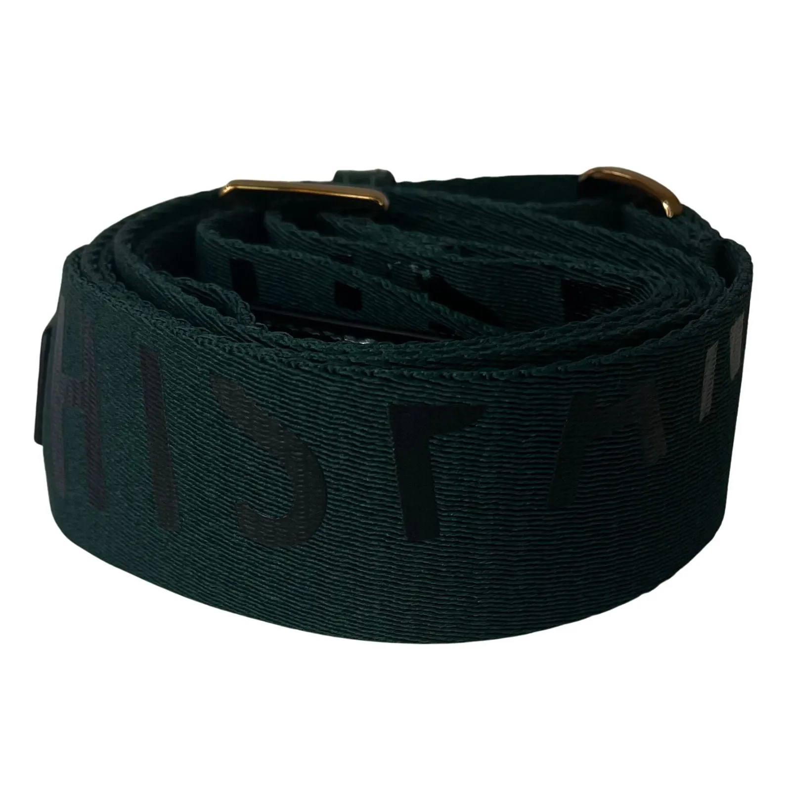 Hispanitas Patent Leather Grab Bag - Dark Green