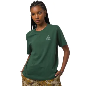 Huf - Triple Triangle Womens Relax Tee Dark Green