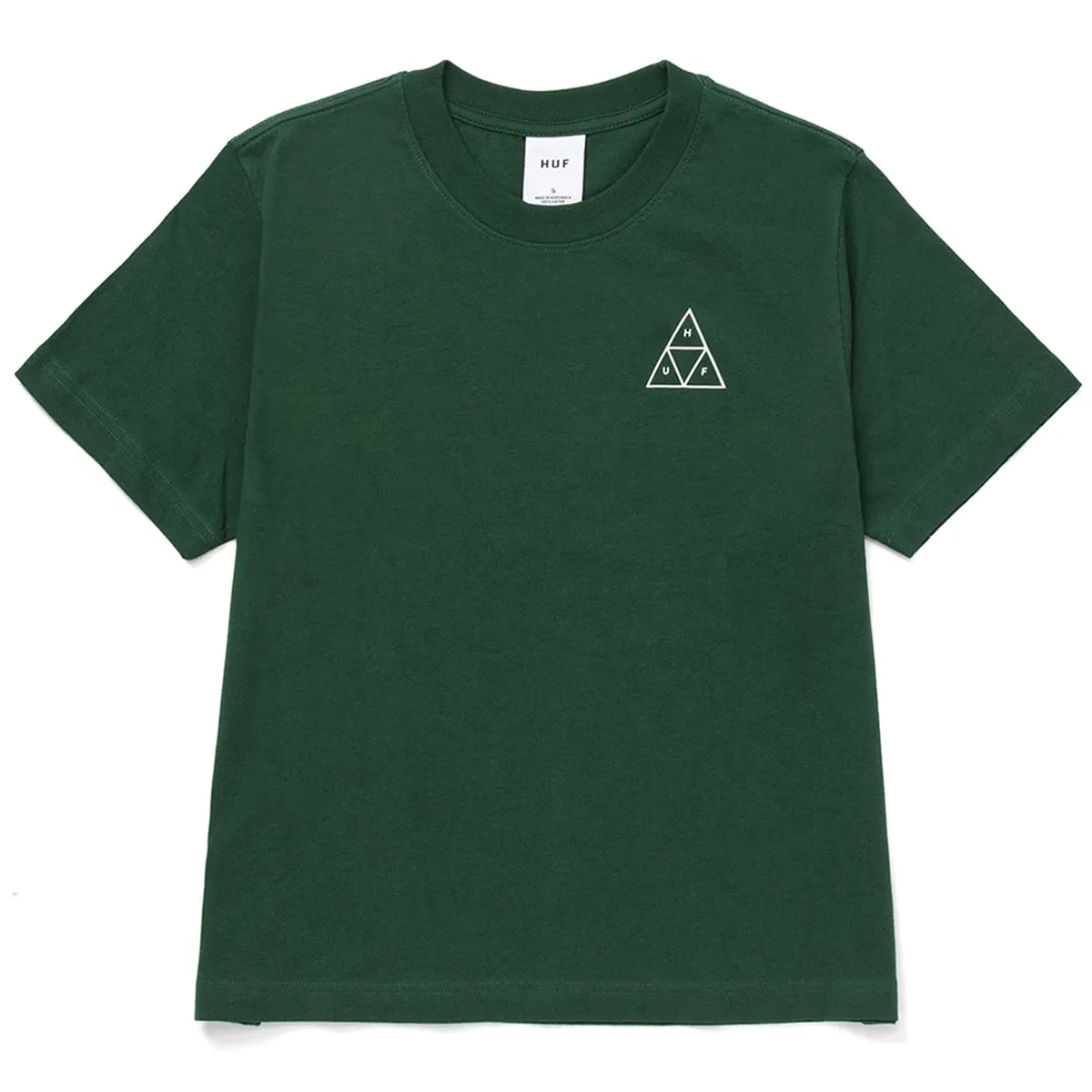 Huf - Triple Triangle Womens Relax Tee Dark Green
