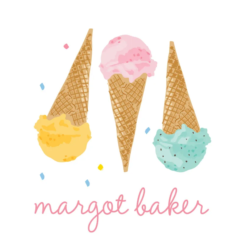 Ice Cream Bag Tag