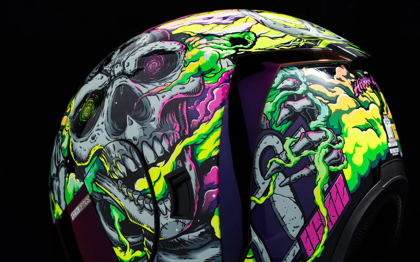 Icon Airform Helmet - Hippy Dippy - Purple