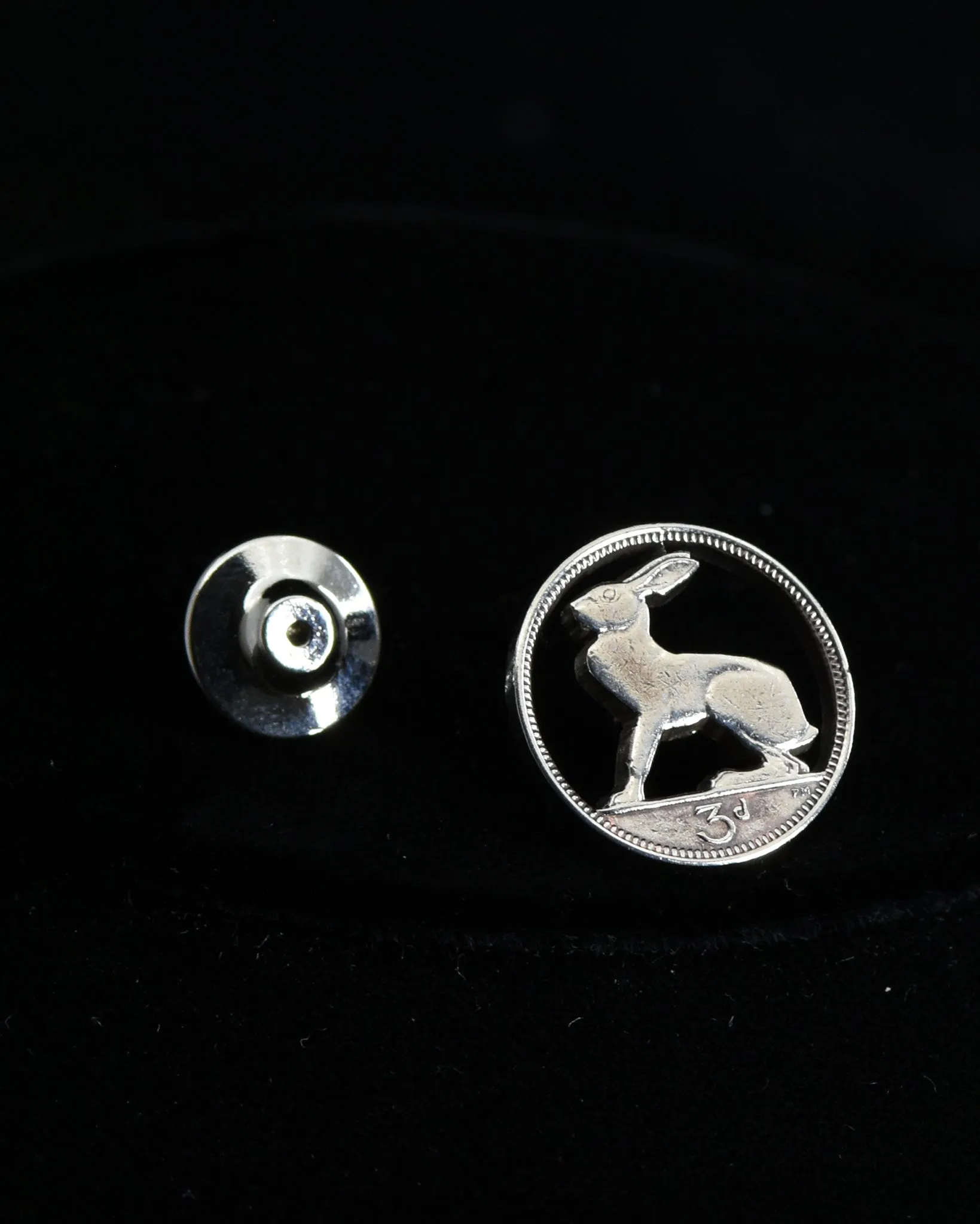 Ireland - Hare Cut Coin Pin