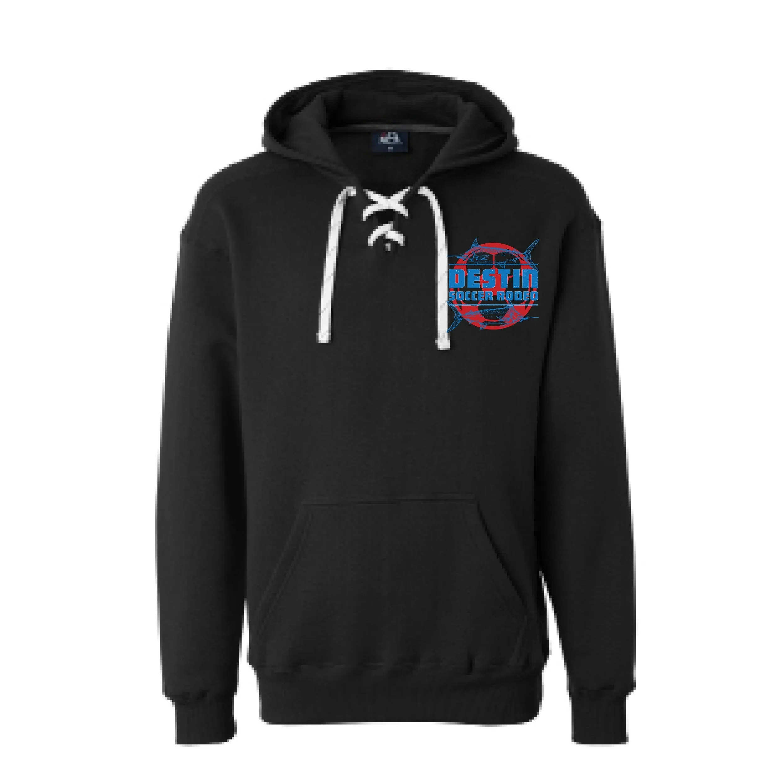 J American Sport Laced Hoodies Destin Soccer Rodeo