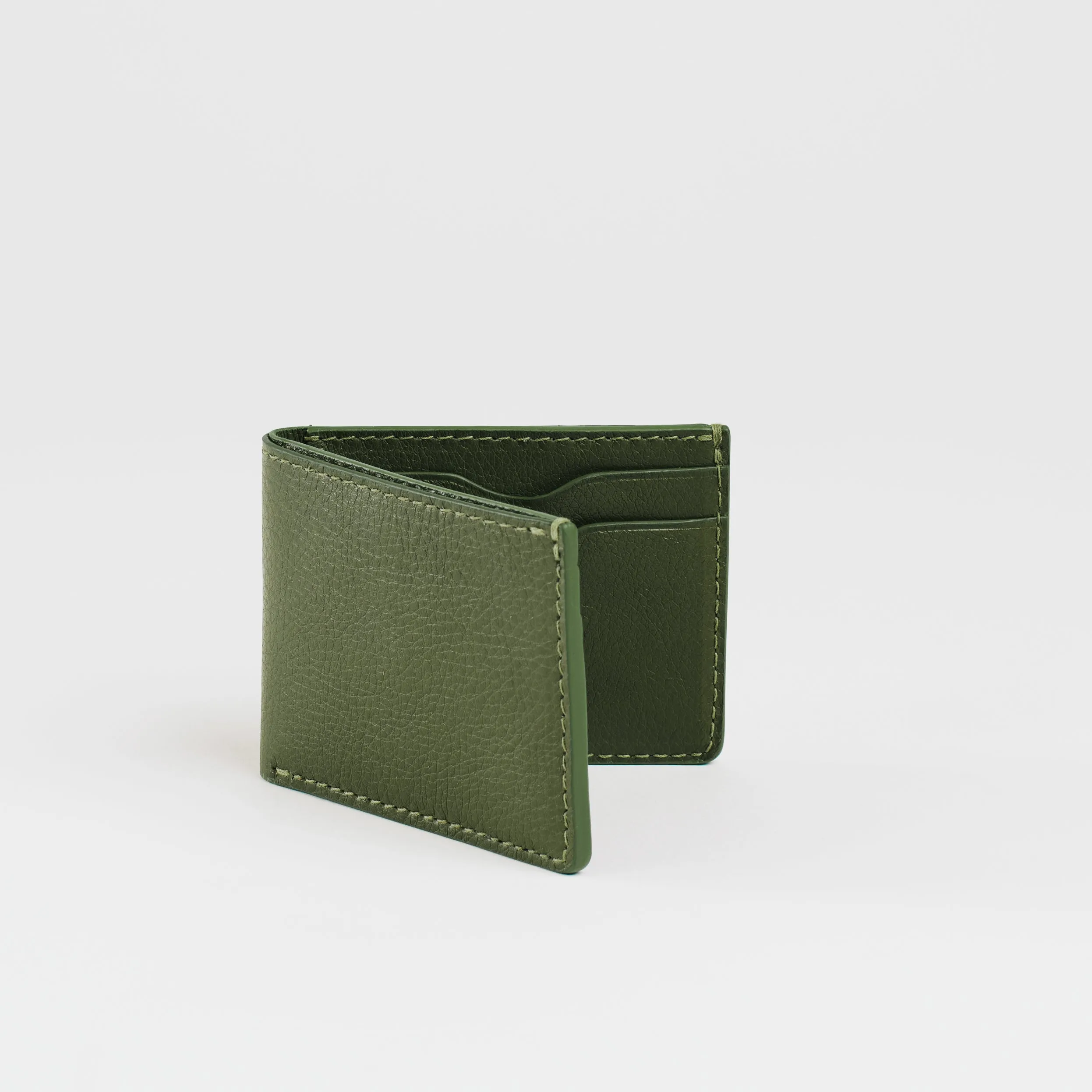 Jackson Bi-Fold Wallet in Milled Leather