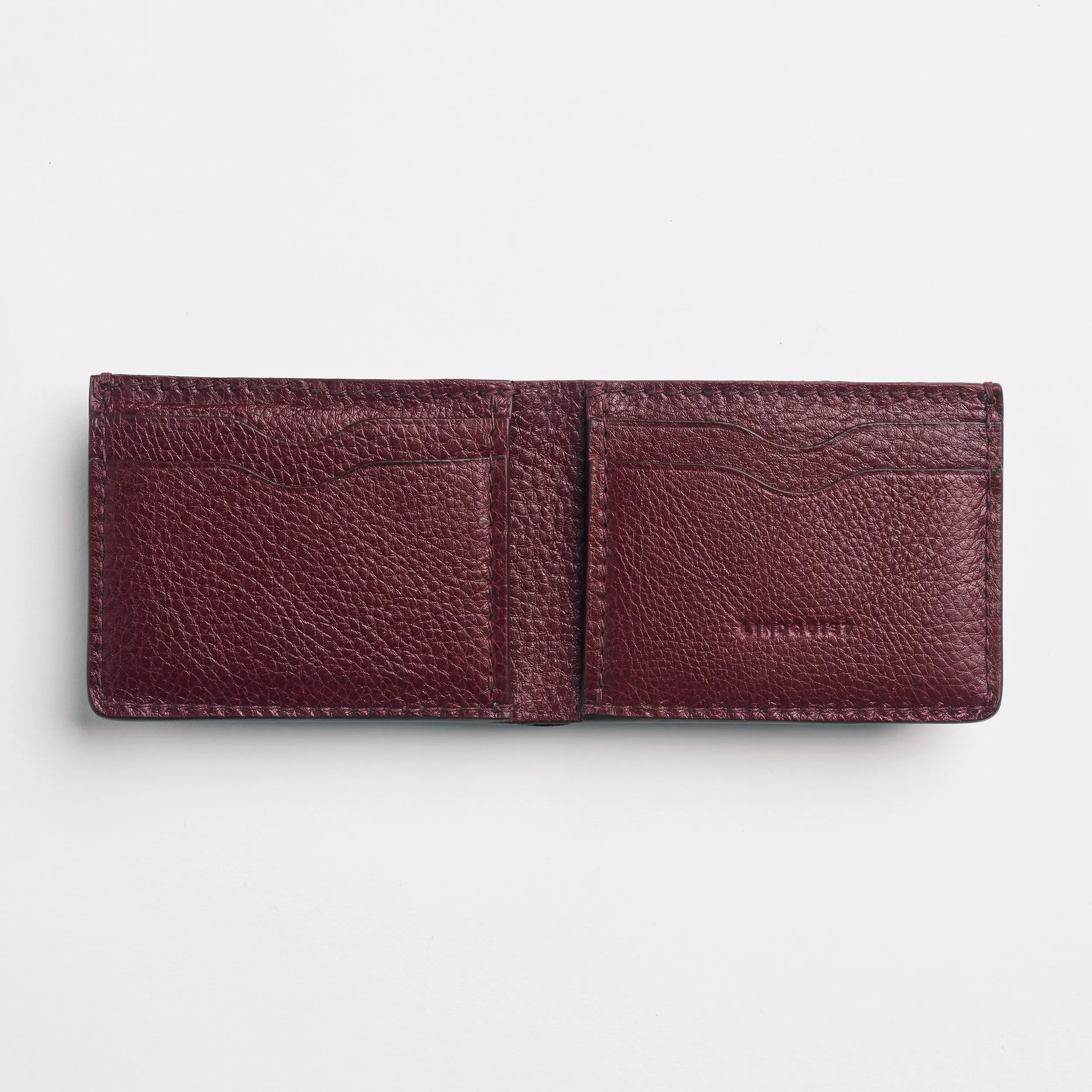 Jackson Bi-Fold Wallet in Milled Leather