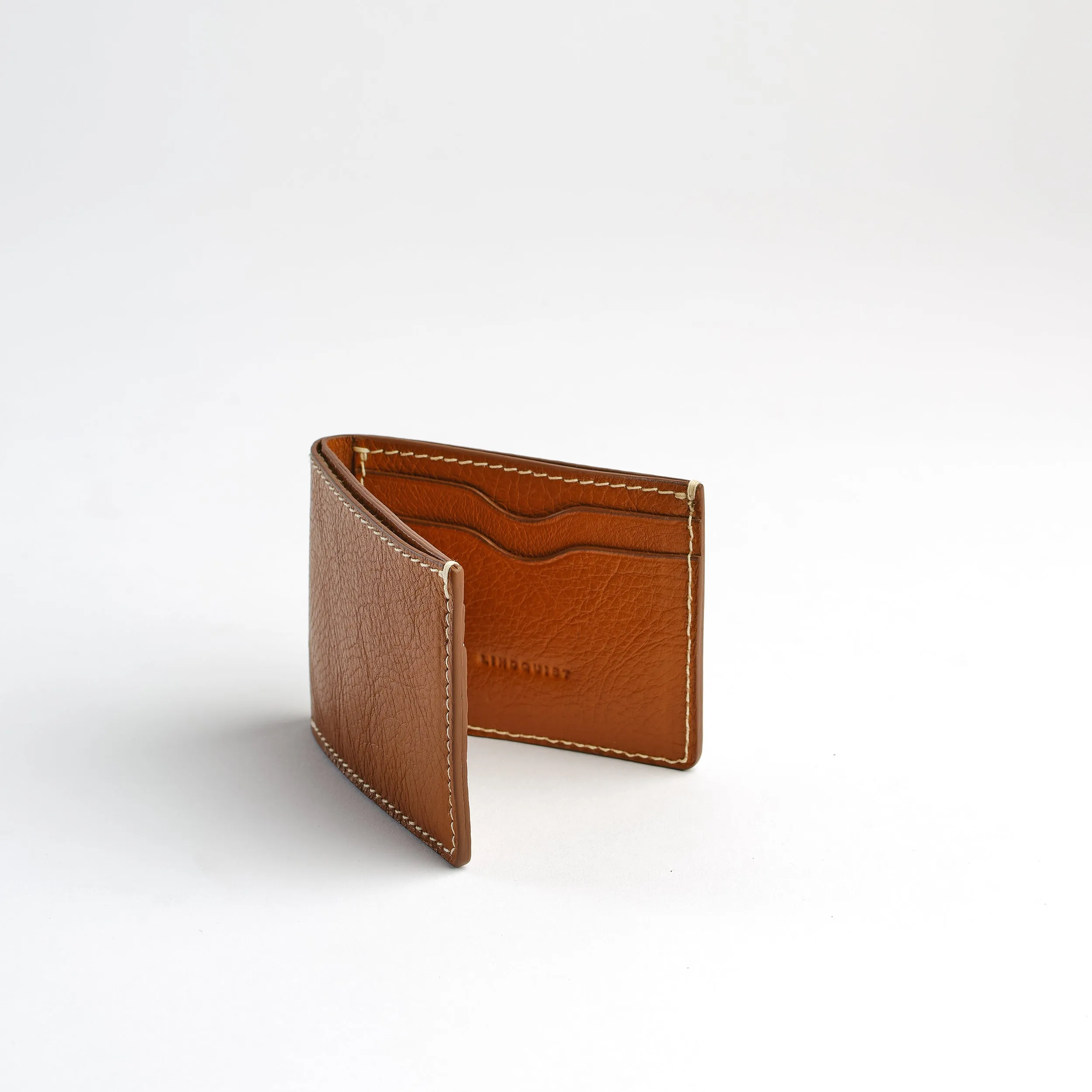 Jackson Bi-Fold Wallet in Milled Leather