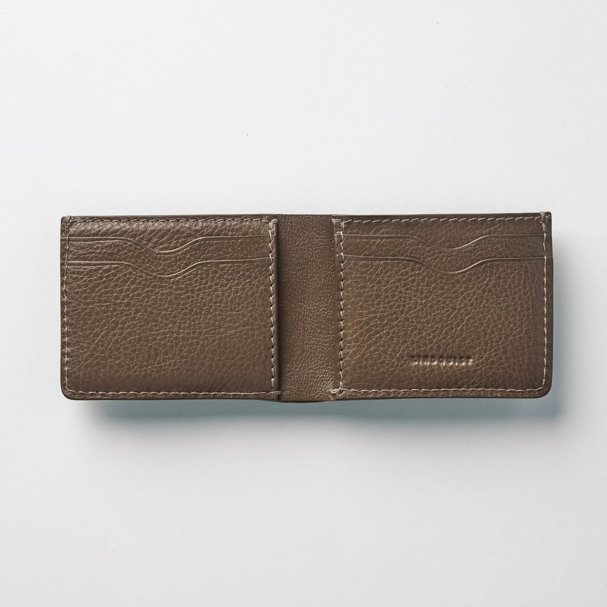 Jackson Bi-Fold Wallet in Milled Leather