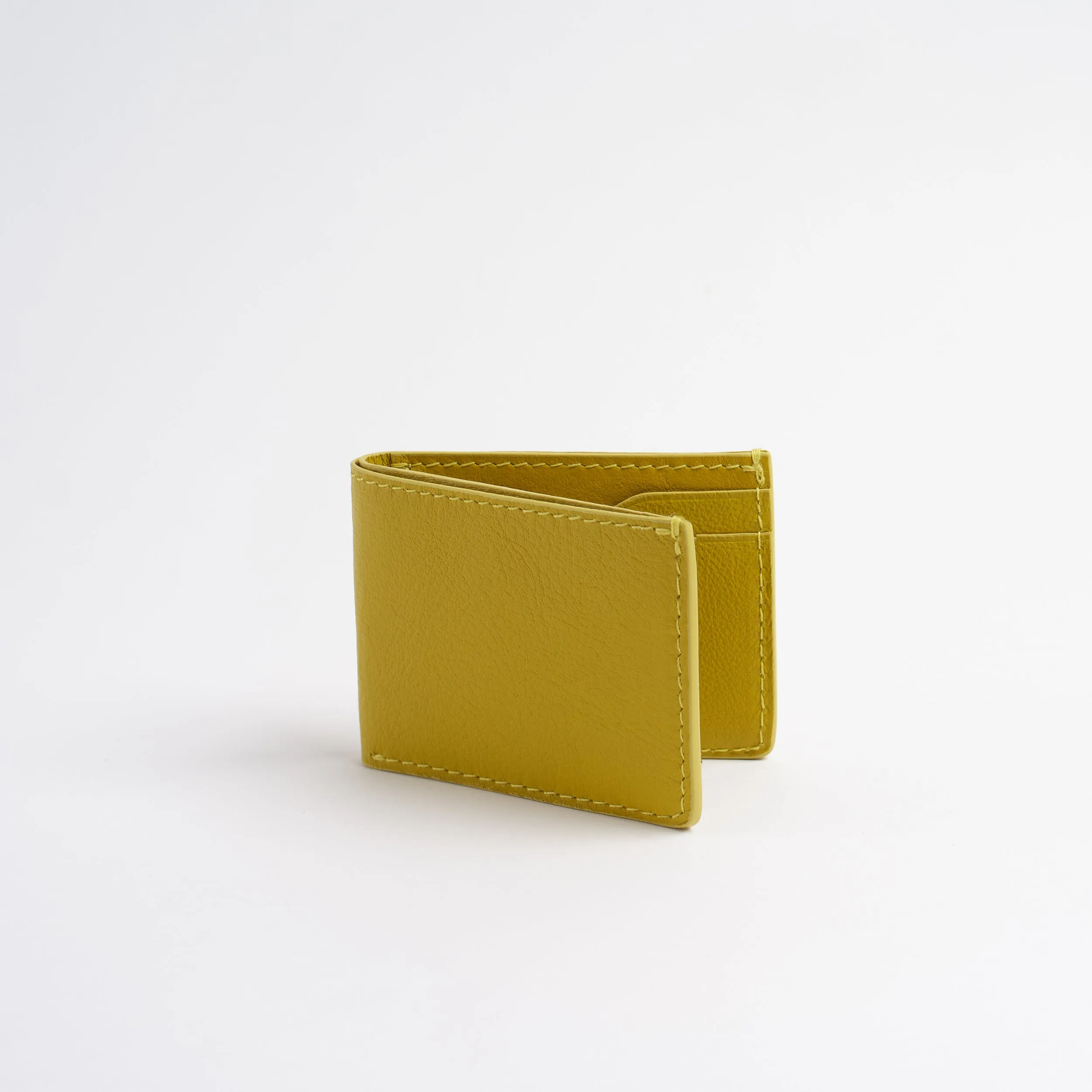 Jackson Bi-Fold Wallet in Milled Leather