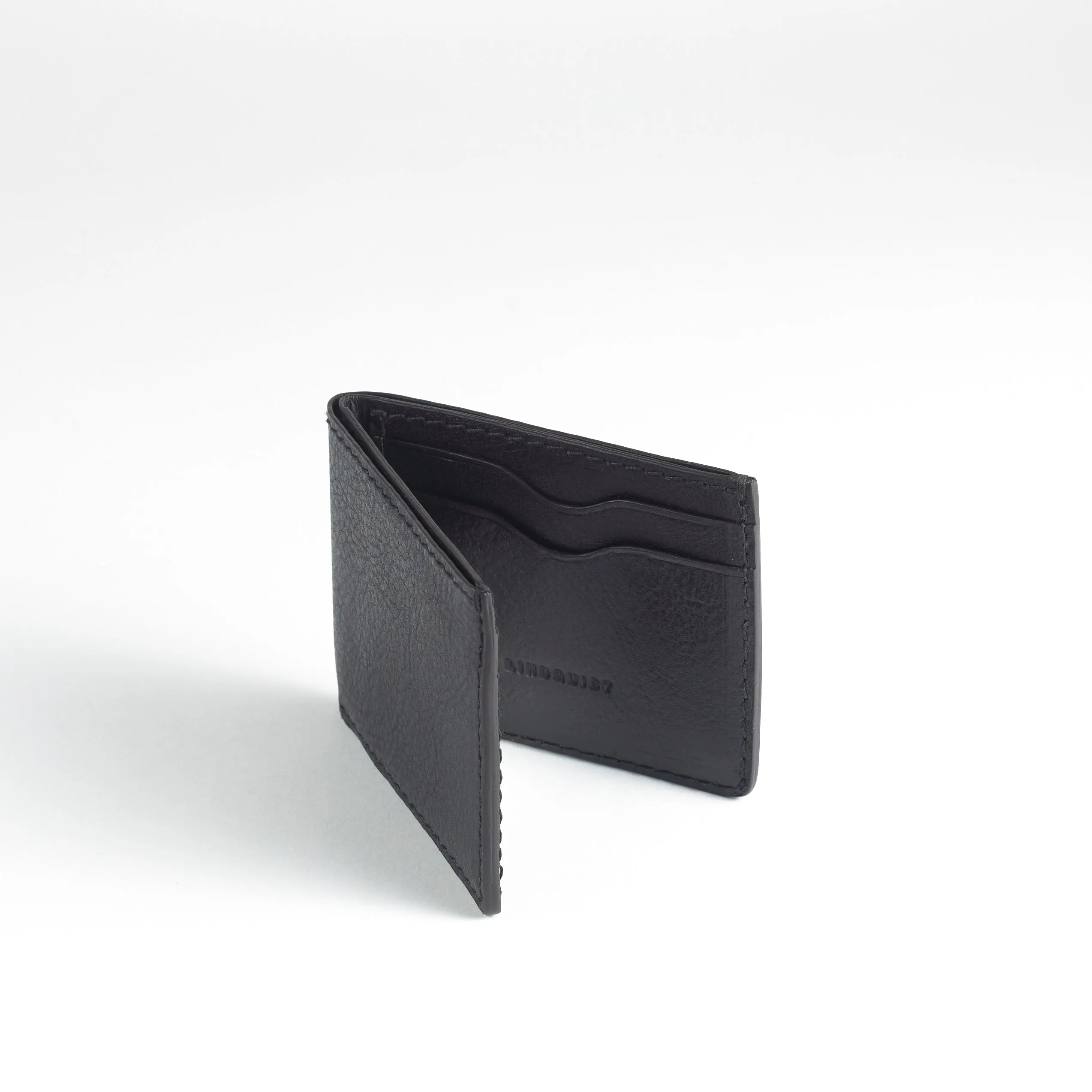 Jackson Bi-Fold Wallet in Milled Leather