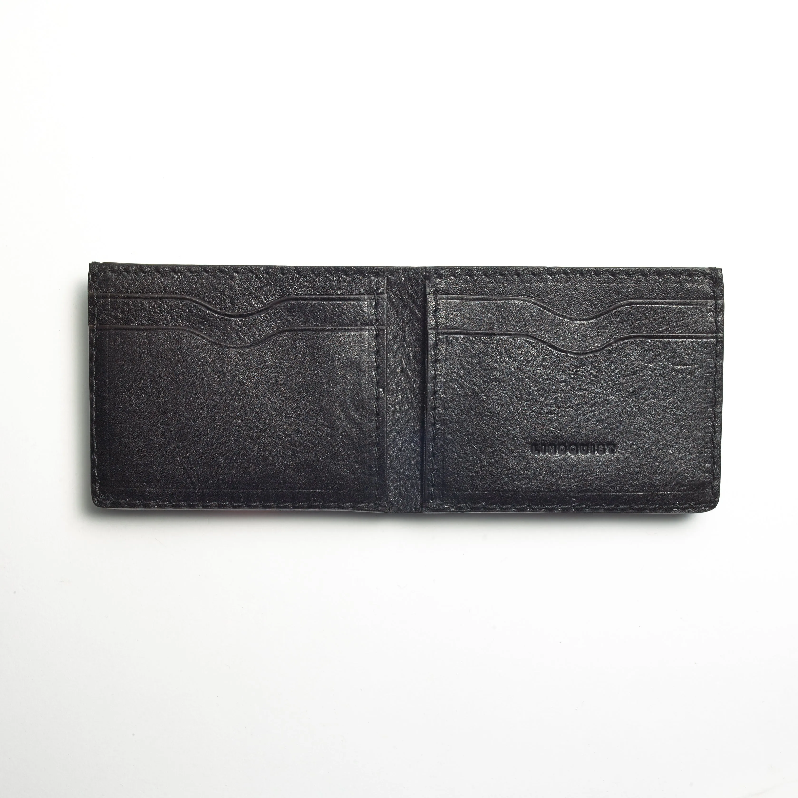 Jackson Bi-Fold Wallet in Milled Leather