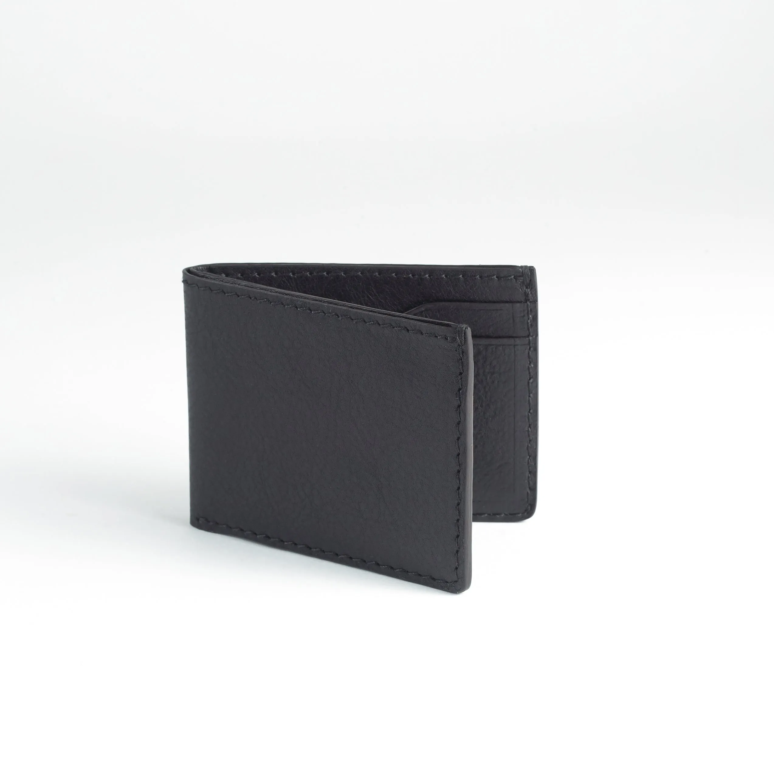 Jackson Bi-Fold Wallet in Milled Leather
