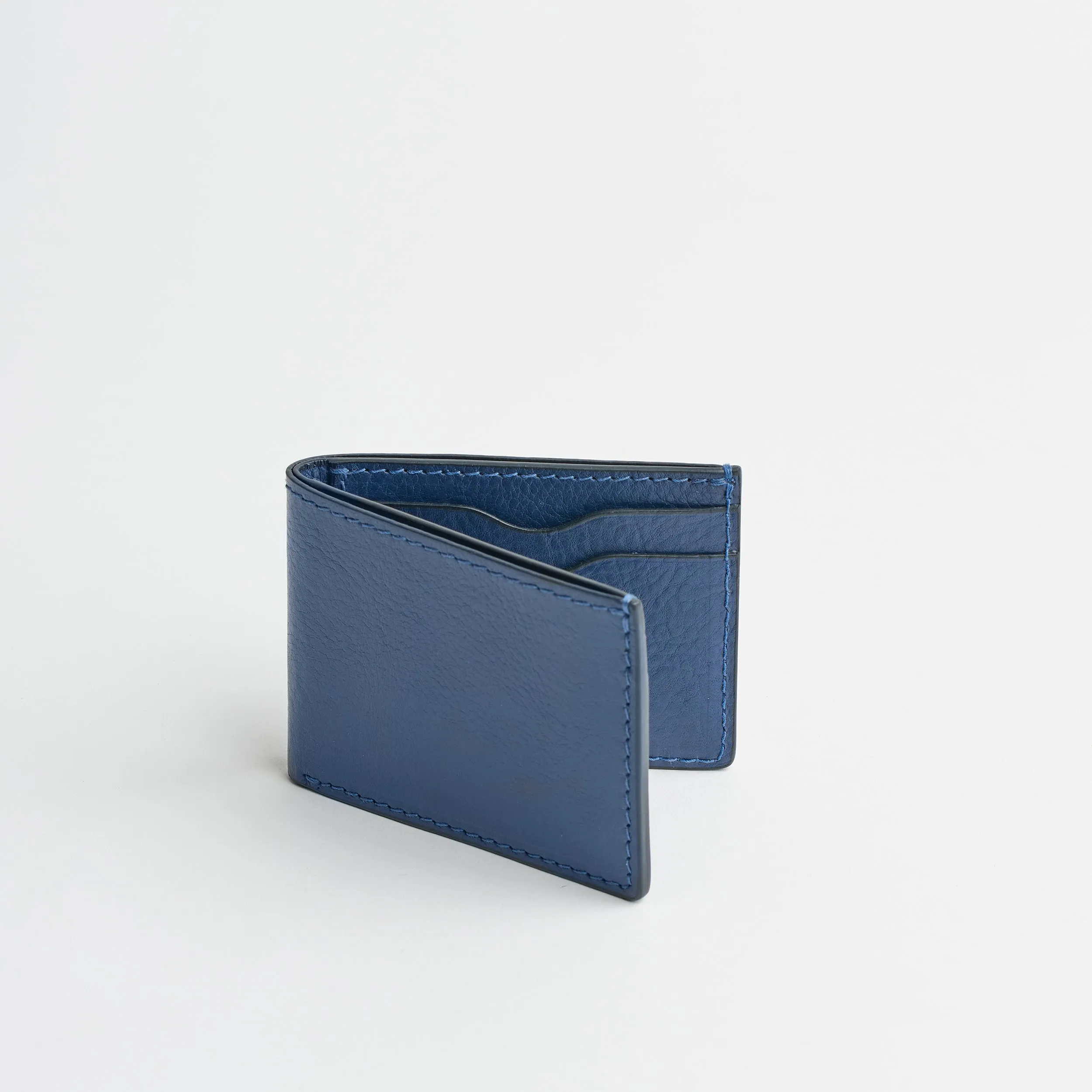 Jackson Bi-Fold Wallet in Milled Leather