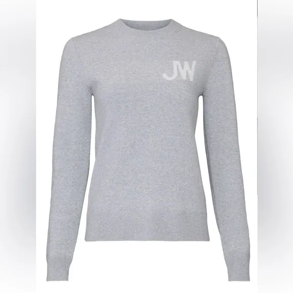 Jason Wu Grey Merino Wool Crewneck Sweater Small