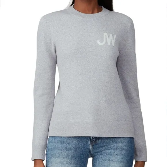 Jason Wu Grey Merino Wool Crewneck Sweater Small