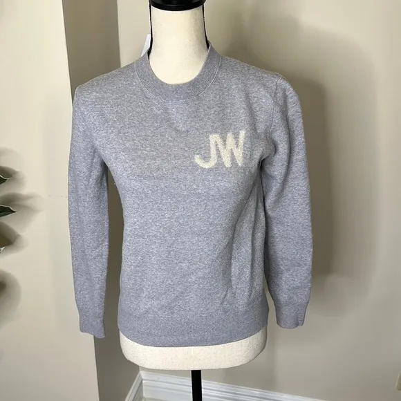 Jason Wu Grey Merino Wool Crewneck Sweater Small