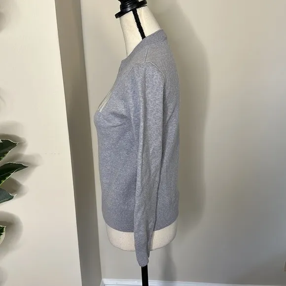 Jason Wu Grey Merino Wool Crewneck Sweater Small