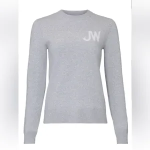 Jason Wu Grey Merino Wool Crewneck Sweater Small