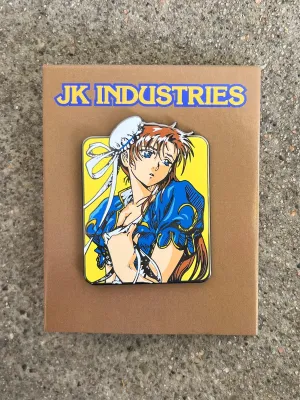 JK Industries Chun Li Enamel Pin