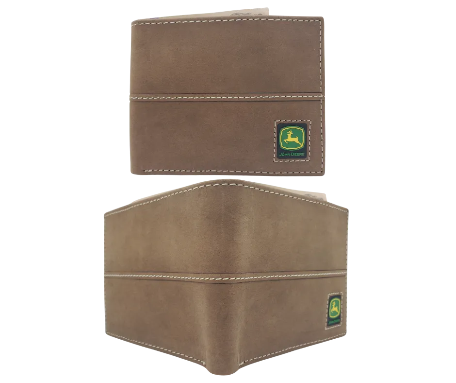 John Deere Logo Bi-Fold Wallet